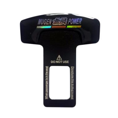 MUGEN Power Universal Seat Belt Buzzer Stopper Penghalang Bunyi Sensor Sabuk Pengaman Mobil