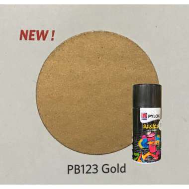 Pilox Nippon Paint 300cc - Cat Semprot Pylox Warna Basics dan Chrome Gold 123