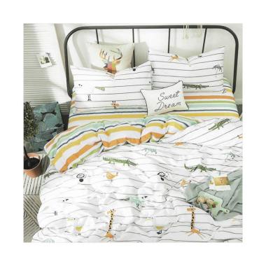 Depo Sprei Animal Color Katun Jepang Set Sprei