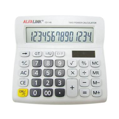 Alfalink CD 14B Kalkulator Black