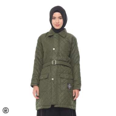 Hijacket Official Jaket Wanita Muslimah Jaket Parka Parasut Panjang Hijacket Original Agnezia XXL GR