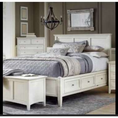 Tempat Tidur Dipan Minimalis Laci / Divan Minimalis / Ranjang Laci - 120x200 180x200