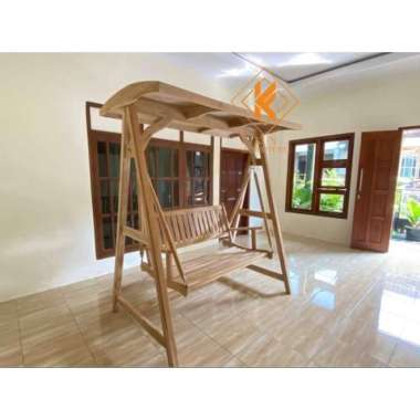 ayunan kayu jati jepara modern berkualitas