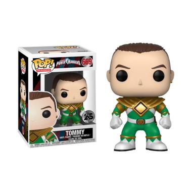 Funko POP! Television Mighty Morphin Power Rangers 25th Anniversary Tommy Unmasked Green Ranger #669