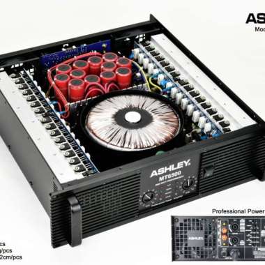 POWER AMPLIFIER ASHLEY MT6500 ( ORIGINAL )