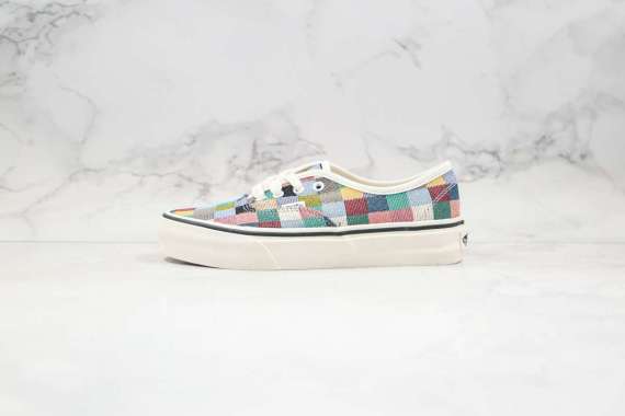 checkered authentic vans