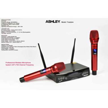 Mic Wireless Ashley FREEDOM Original