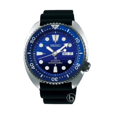 Seiko Prospex Save The Ocean Ltd. Edition Jam Tangan Pria [SRPC91K1] Blue Black Silver