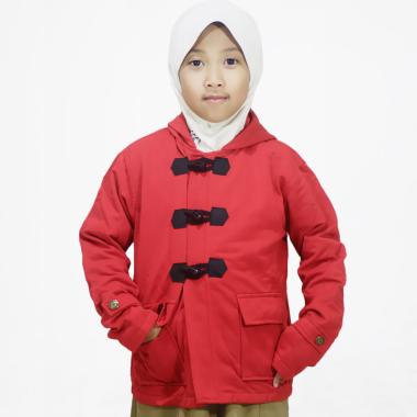 JAVA SEVEN SKR 802 Jaket Anak Perempuan - Merah