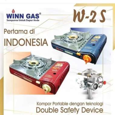 Winn Gas Kompor Portable Win W-2S W2S W 2 S