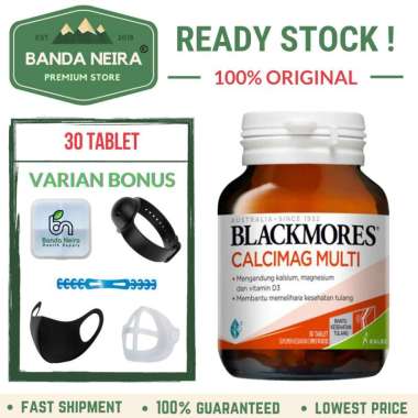 BLACKMORES Calcimag Multi Kalsium Magnesium D D3 30 Tablet