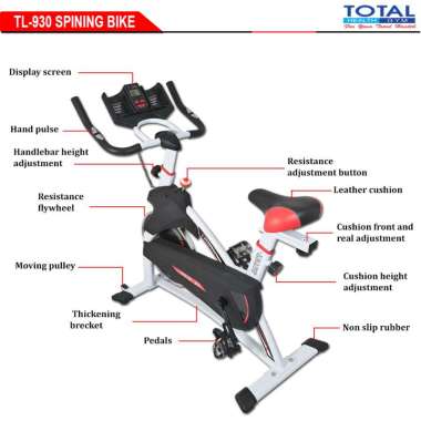 TL-930 Spinning Bike Static Bike Total Health Gym