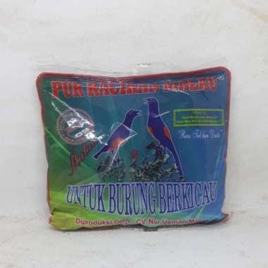 PUR RACIKAN MALAU KASAR PAKAN BURUNG JALAK BRANJANGAN KRUCUK MURAI DLL