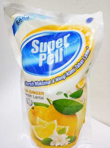 Jual SUPER PELL Lemon Ginger Pembersih Lantai [770 mL] di ...