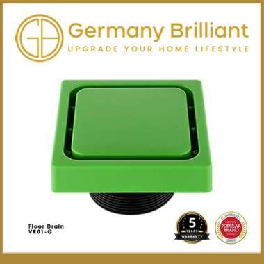 Germany Brilliant Smart Floor Drain Saringan Got Kamar Mandi VR01-G