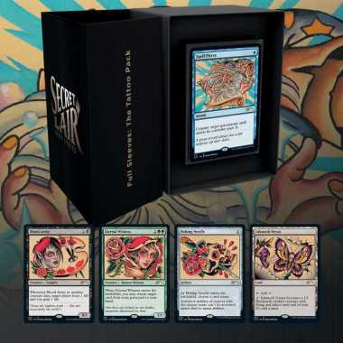 Magic The Gathering Secret Lair Full Sleeves: the Tattoo Pack
