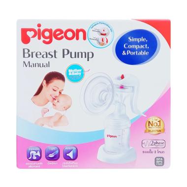 Pigeon Breast Pump Pompa Asi Manual Putih