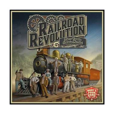 MONOPOLIS Railroad Revolution Board Game