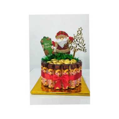 Silverqueen Chocolate Snack Tower Cake Special Kue Tart dari Cokelat hadiah ultah wisuda anniversary