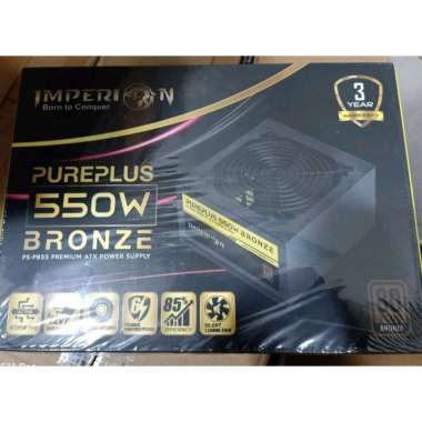 PSU IMPERION 550W PURE 80+ BRONZE POWERSUPPLY 500WATT 80PLUS