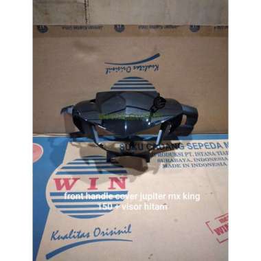 batok depan / front handle jupiter mx king 150 + visor hitam merk win