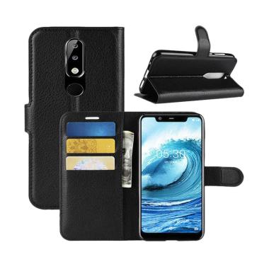 OEM Wallet Flip Leather Casing for Nokia 5.1 Plus