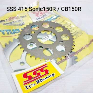 Gear SSS 415 Sonic 150 R / CB 150 R size 36 - 40 415x37 Chrome