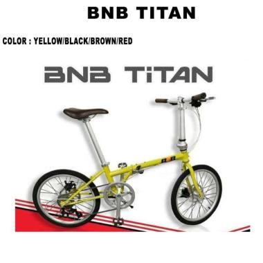 Sepeda Lipat 20 Inch BNB Titan Ace 9.1