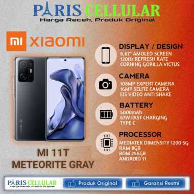 xiaomi MI 11T 5G 8/256 GARANSI RESMI