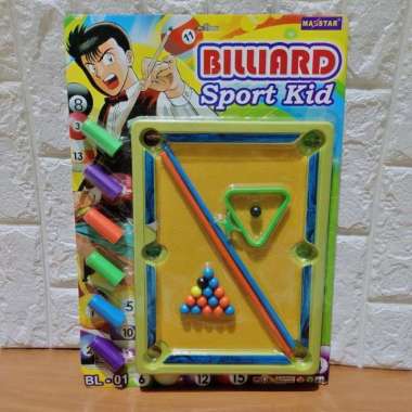 Mainan anak billiard mini