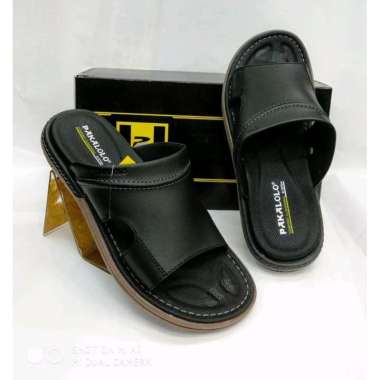Sandal Kulit Pakalolo N0945 - Black 44