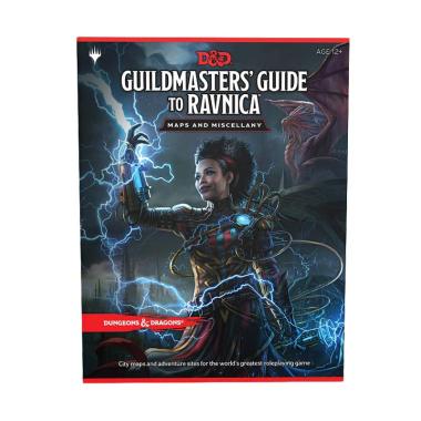 MONOPOLIS Dungeons & Dragons Guildmasters' Guide to Ravnica Maps and Miscellany Board Game