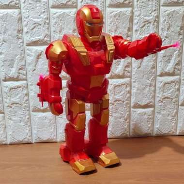 Mainan Anak Robot Ironman Avenger Ukuran Besar