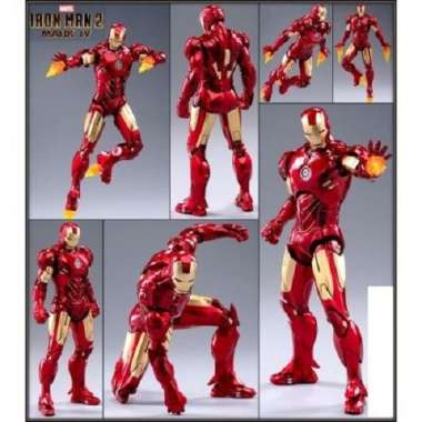 ZD Toys Iron Man Mark 4 Mark IV Mirip SHF