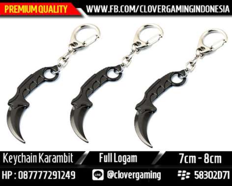 Keychain Karambit II Gantungan Karambit