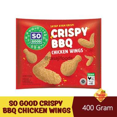 So Good Crispy BBQ Chicken Wings / Sayap Ayam Krispi BBQ 400 gr