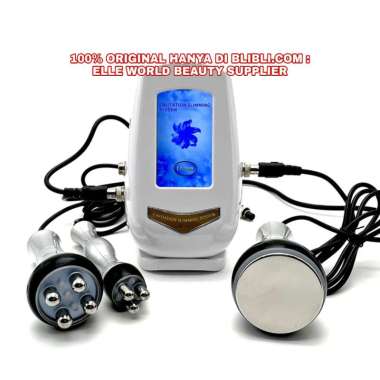 KAVITASI CAVITATION RADIO FREKUENSI RADIO FREQUENCY RF SLIMMING MACHINE 3 IN 1 WAJAH BADAN 40K MESIN