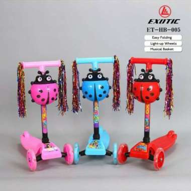 Scooter Exotic ET-HB-005 Skuter Otoped Anak ET HB 005 Sekuter Lipat