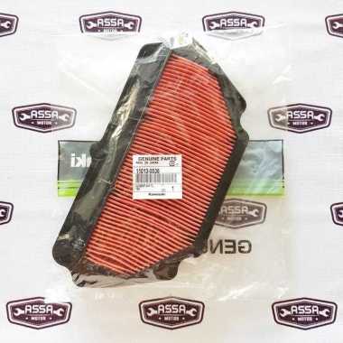 Filter Udara Kawasaki ZX6R ZX636 09-Up Original Red