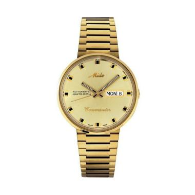 Mido Commander 1959 Jam Tangan Pria - Gold [M8429.3.22.23] Gold