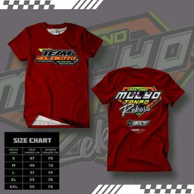 Kaos Team Rojokoyo Maroon INT XXL