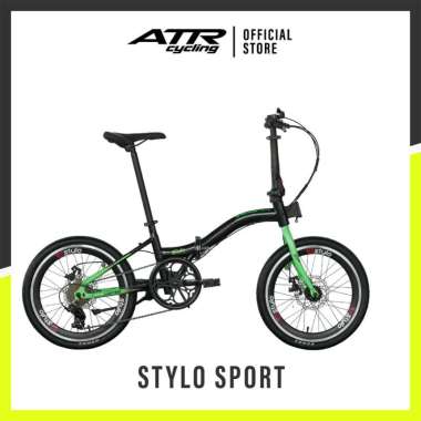 UNITED SEPEDA LIPAT FOLDING ST 16-06S UNITED STYLO 16 DB (21) BK-GN