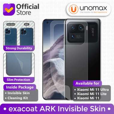 Skin Xiaomi Mi 11 / 11 Lite / 11 Ultra Ark by Exacoat Back Protector / Garskin - Matte Xiaomi Mi 11 