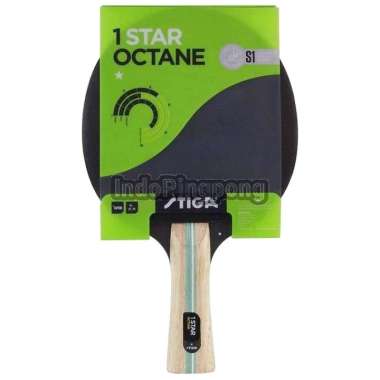 Stiga 1 Star Octane ~ Premade Blade Pingpong Bet Rakitan Tenis Meja (Kode 017)