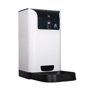 PETECC PF-02 Automatic Smart Pet Feeder and Camera Peralatan Makan Hewan Peliharaan [6L] White