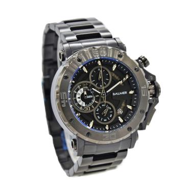 Balmer Jam Tangan Pria [B.7975MB AJS970D46-BL] Black