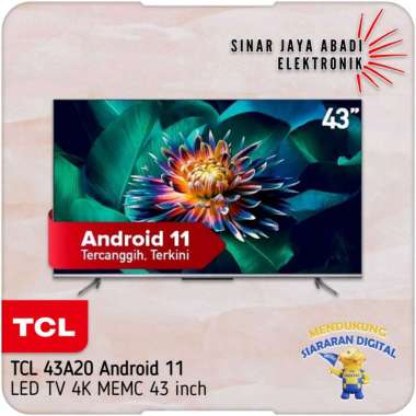 TCL 43A50 Google TV 4K UHD Smart TV