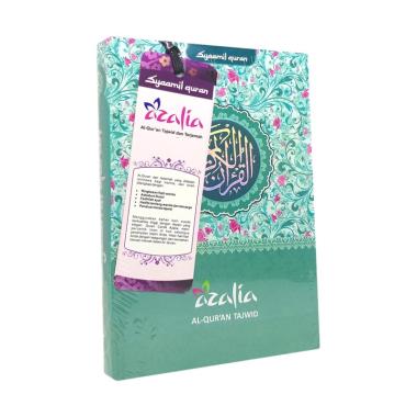 Sygma Publishing Mushaf Al Quran Azalia A5 Buku Islam [Original/ Hard Cover] Hijau Muda