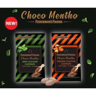 Fisherman's Friend Choco Mentho Mint Flavour Lozenges 25gr