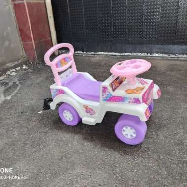 Kido SHP Cars BJ 597 Ride-On Toys - Ungu pink